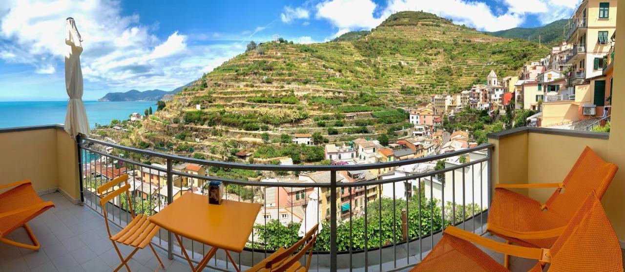 Orizzonti Apartments Manarola Esterno foto