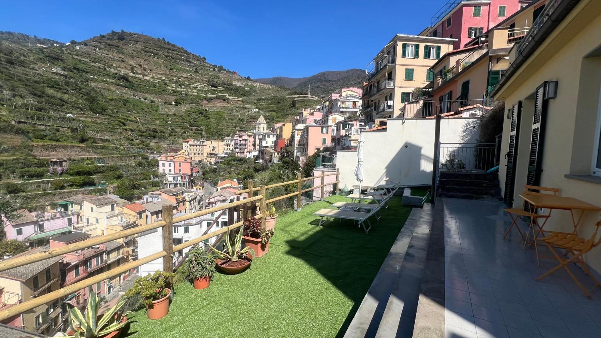 Orizzonti Apartments Manarola Esterno foto